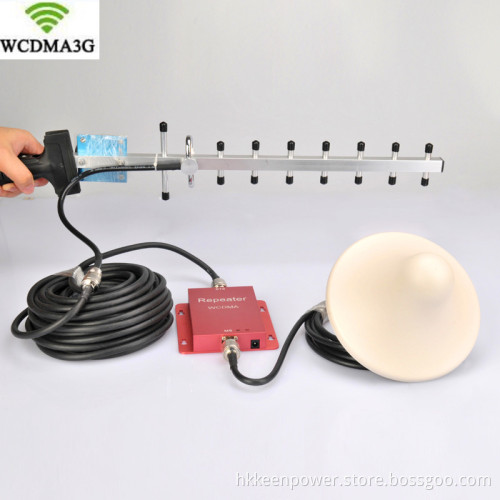 Red Color 2100MHz Signal Booster WCDMA Signal Repeater